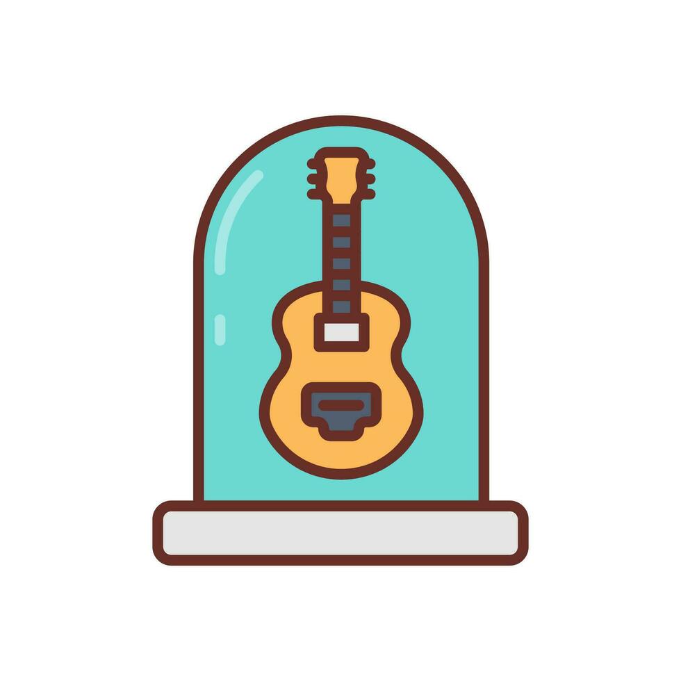 guitarra ícone dentro vetor. ilustração vetor