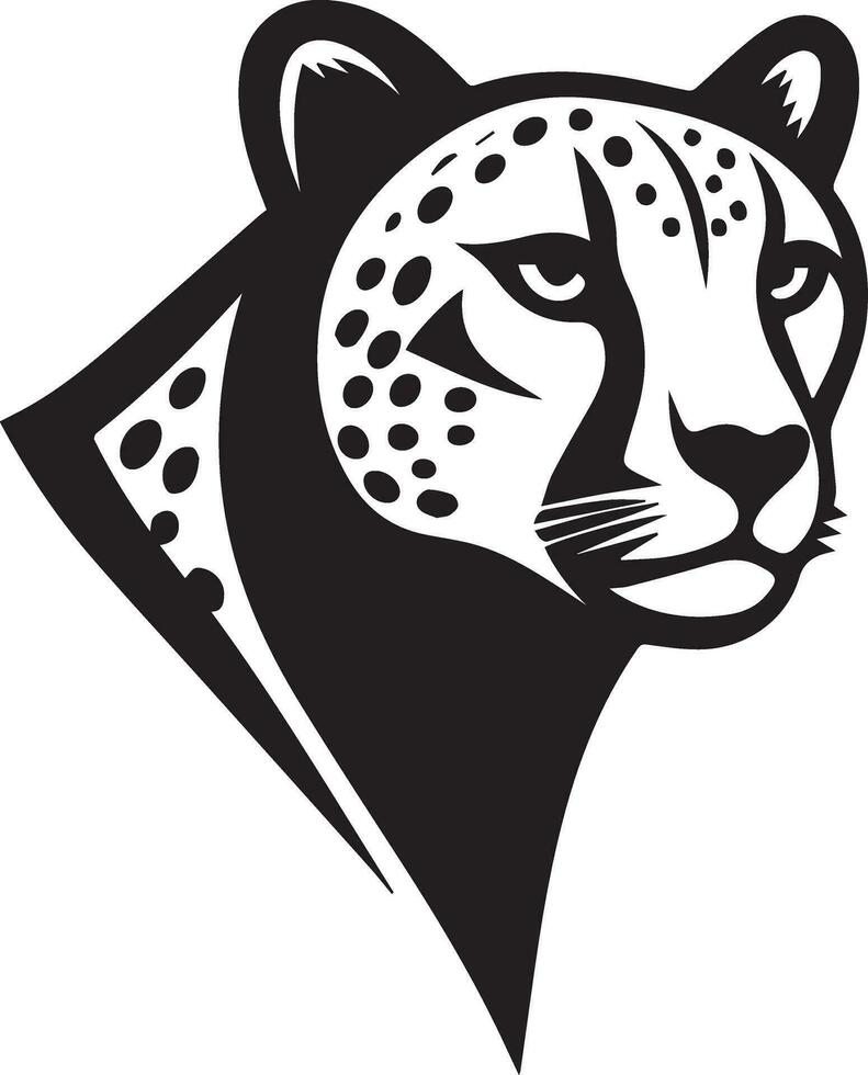 guepardo logotipo conceito vetor ilustração 5