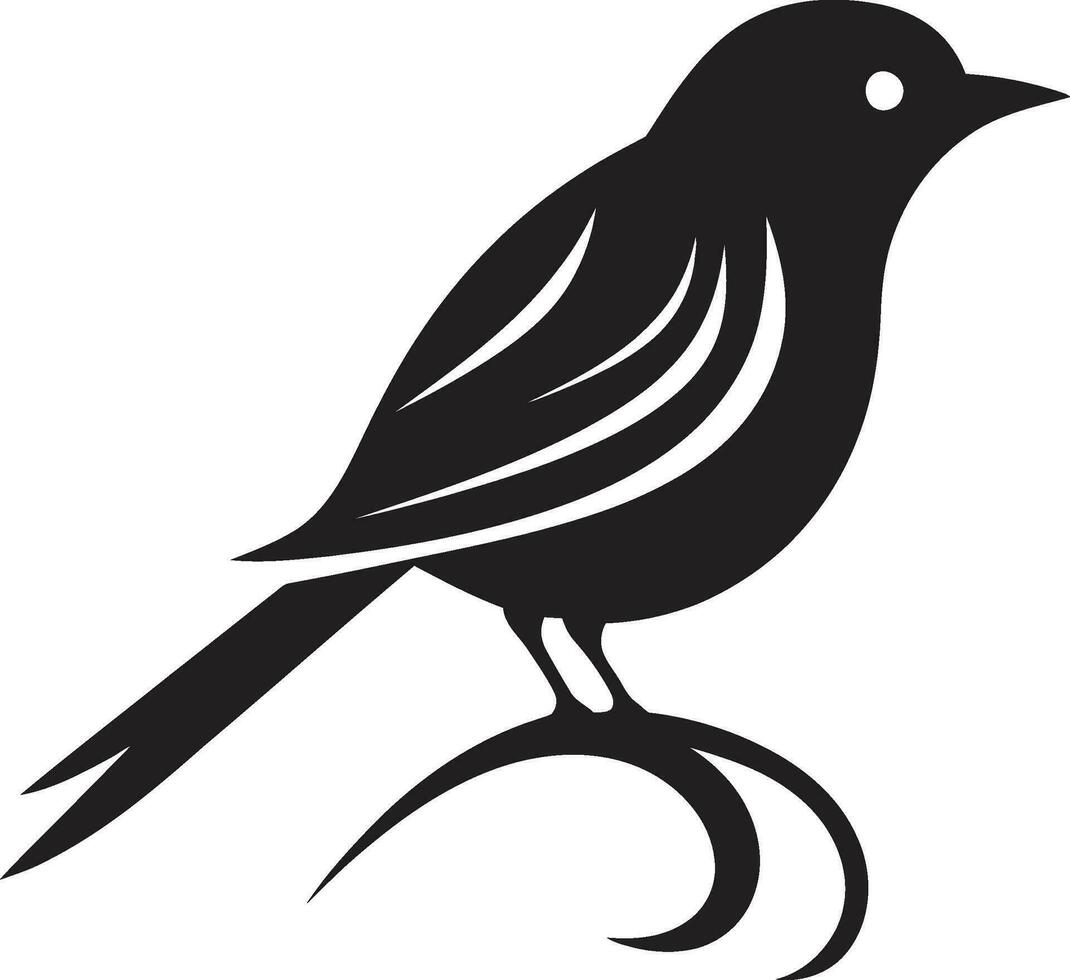 sereno papagaio emblema abstrato Águia crista vetor