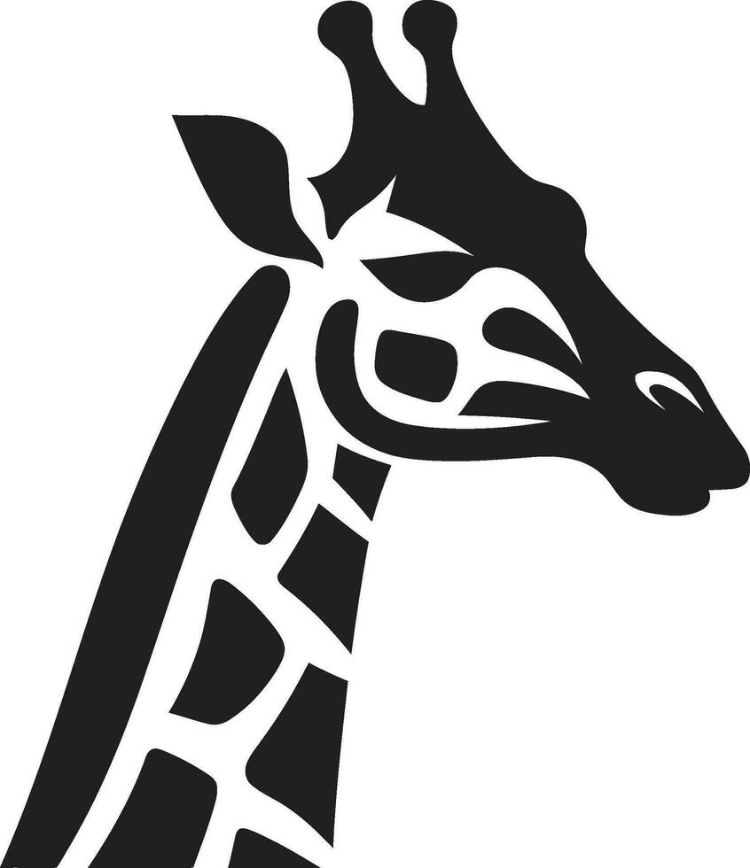 girafa animais selvagens vetor arte dentro detalhe girafa família retratos vetor expressões