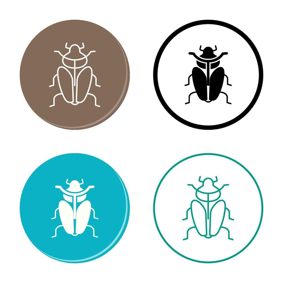 ícone de vetor de inseto