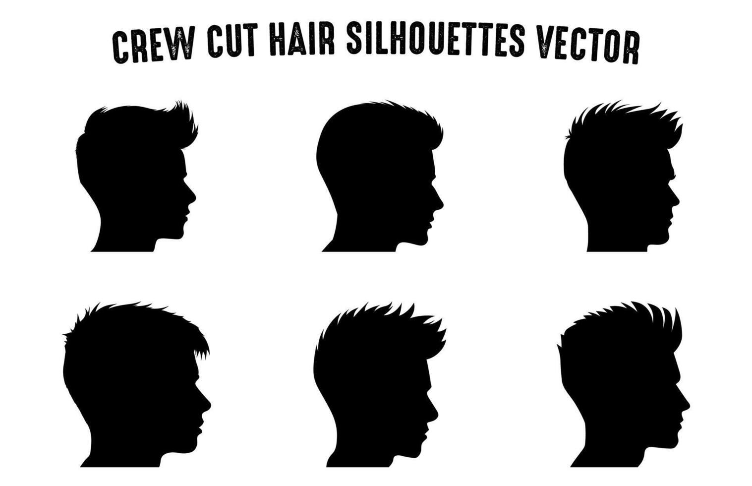 equipe técnica corte de cabelo silhuetas clipart livre, homens cabelo cortar vetor definir, na moda à moda masculino Penteado silhuetas