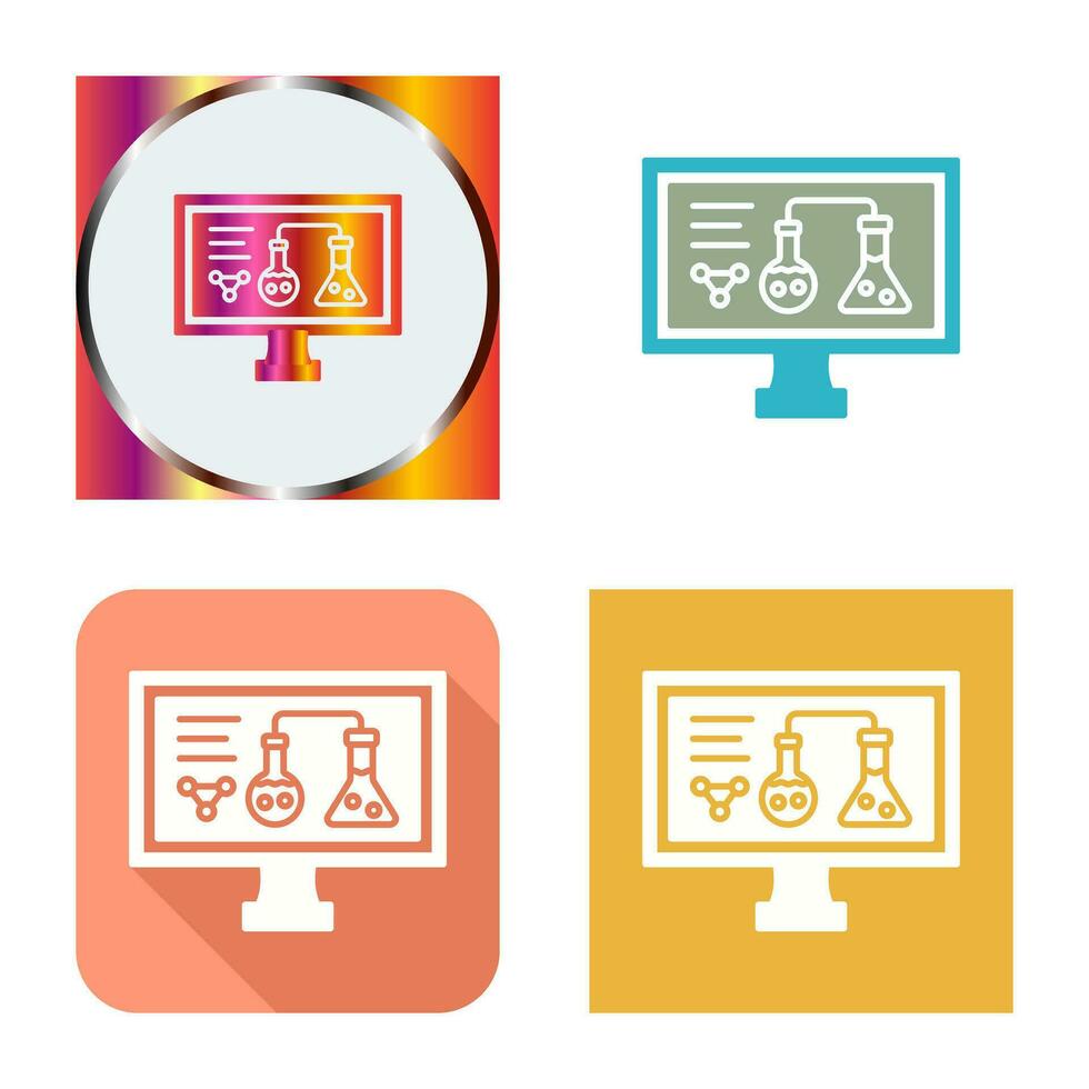 ícone de vetor de experimento