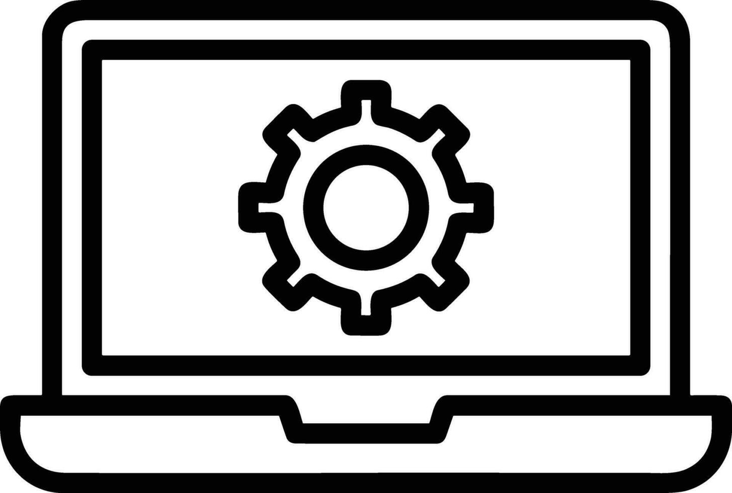 engrenagem configuração símbolo ícone vetor imagem. ilustração do a industrial roda mecine mecanismo Projeto imagem