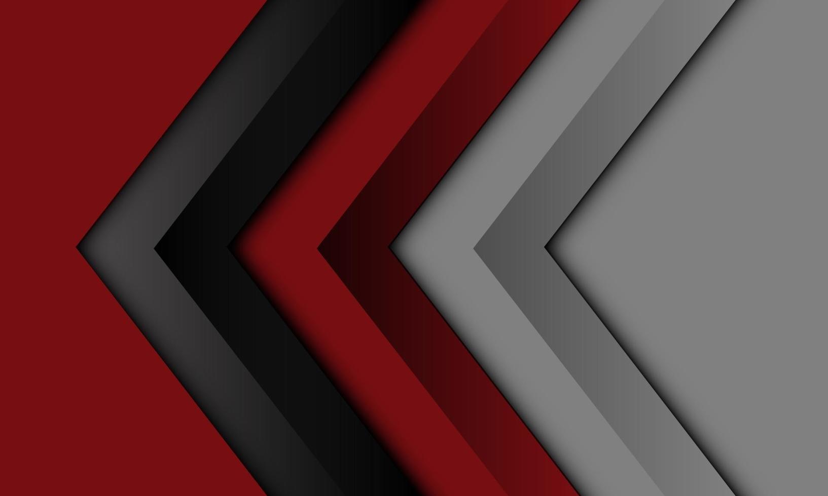 vetor abstrato vermelho preto cinza seta direção futurista de fundo