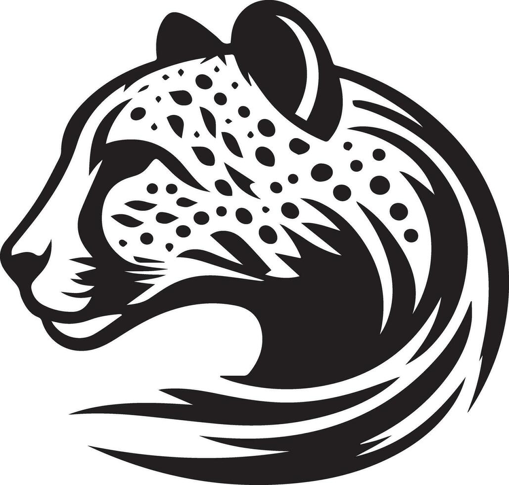 guepardo logotipo conceito vetor ilustração 19