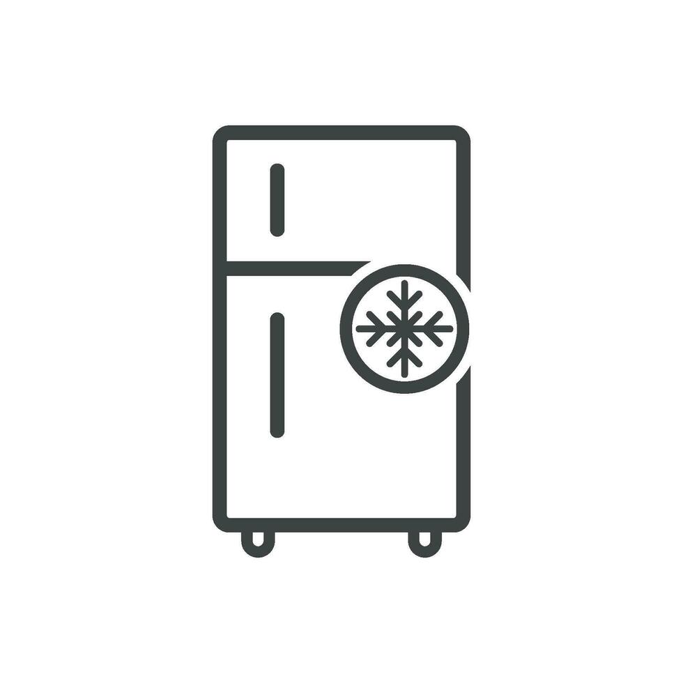 geladeira logotipo modelo vetor