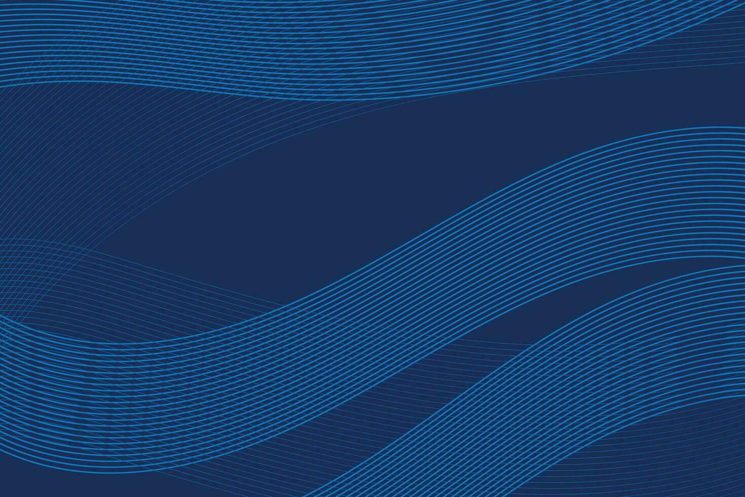 abstrato azul fundo vetor linha onda moderno Projeto