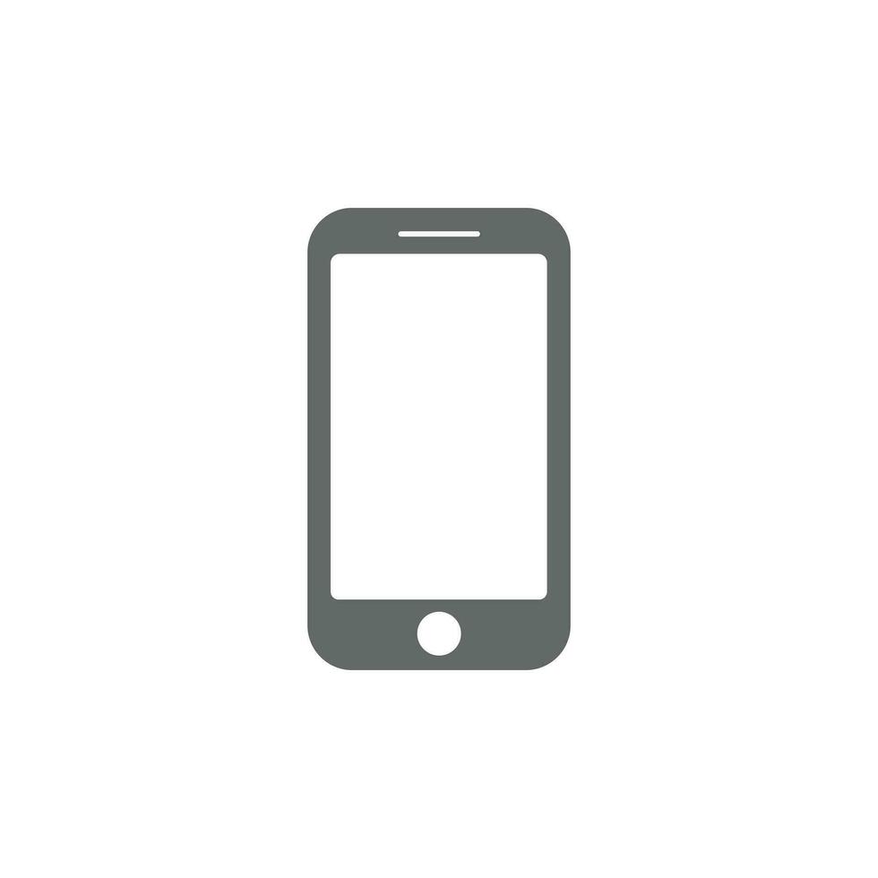 eps10 Smartphone ícone. vetor ilustração do uma Móvel isolado em branco fundo.