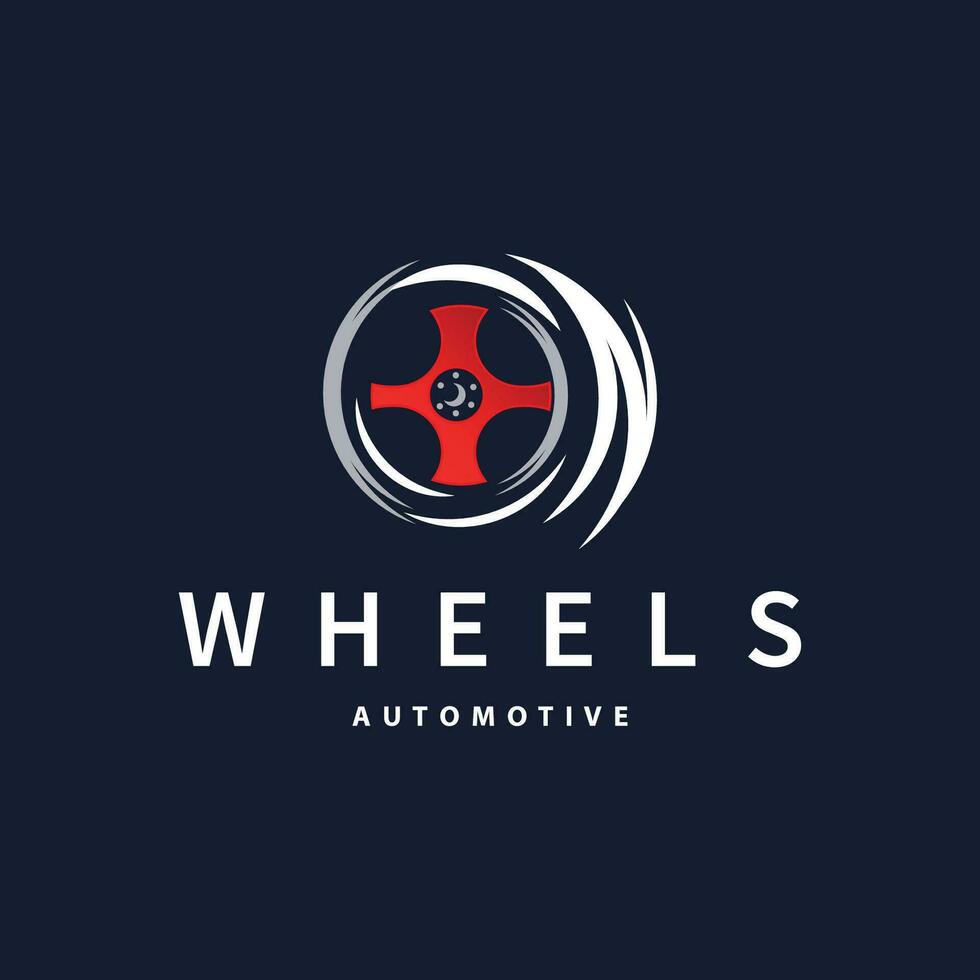 veículo roda serviço logotipo, simples moderno Projeto automotivo manutenção reparar, vetor modelo