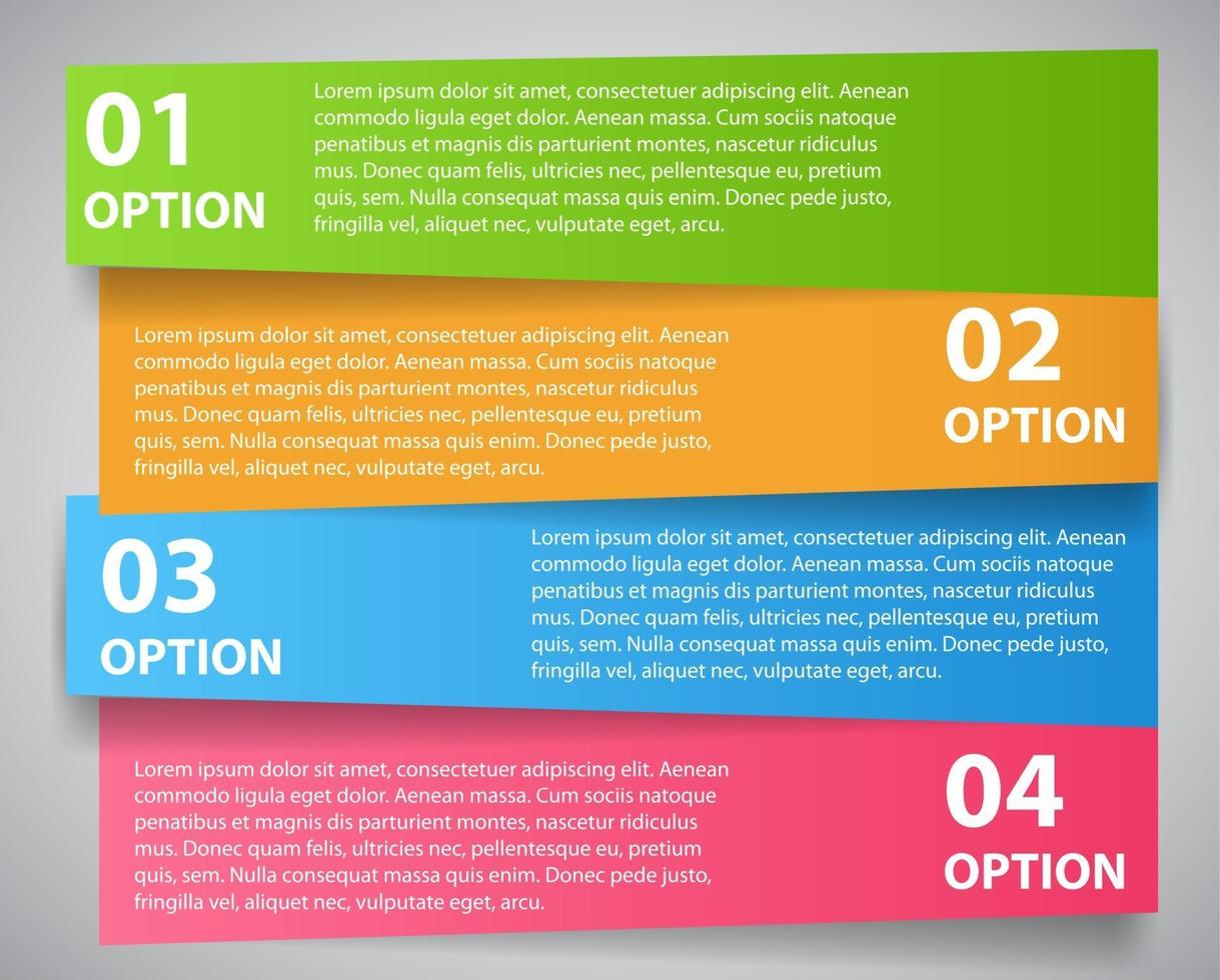 infográfico modelo ilustração vetorial vetor