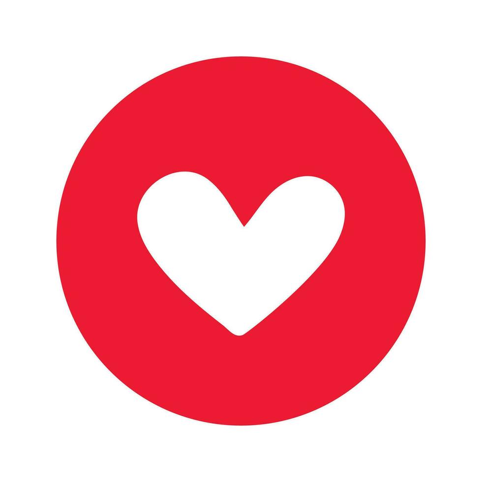vetor coração vetor moderno ícones. Projeto elementos para social rede, marketing