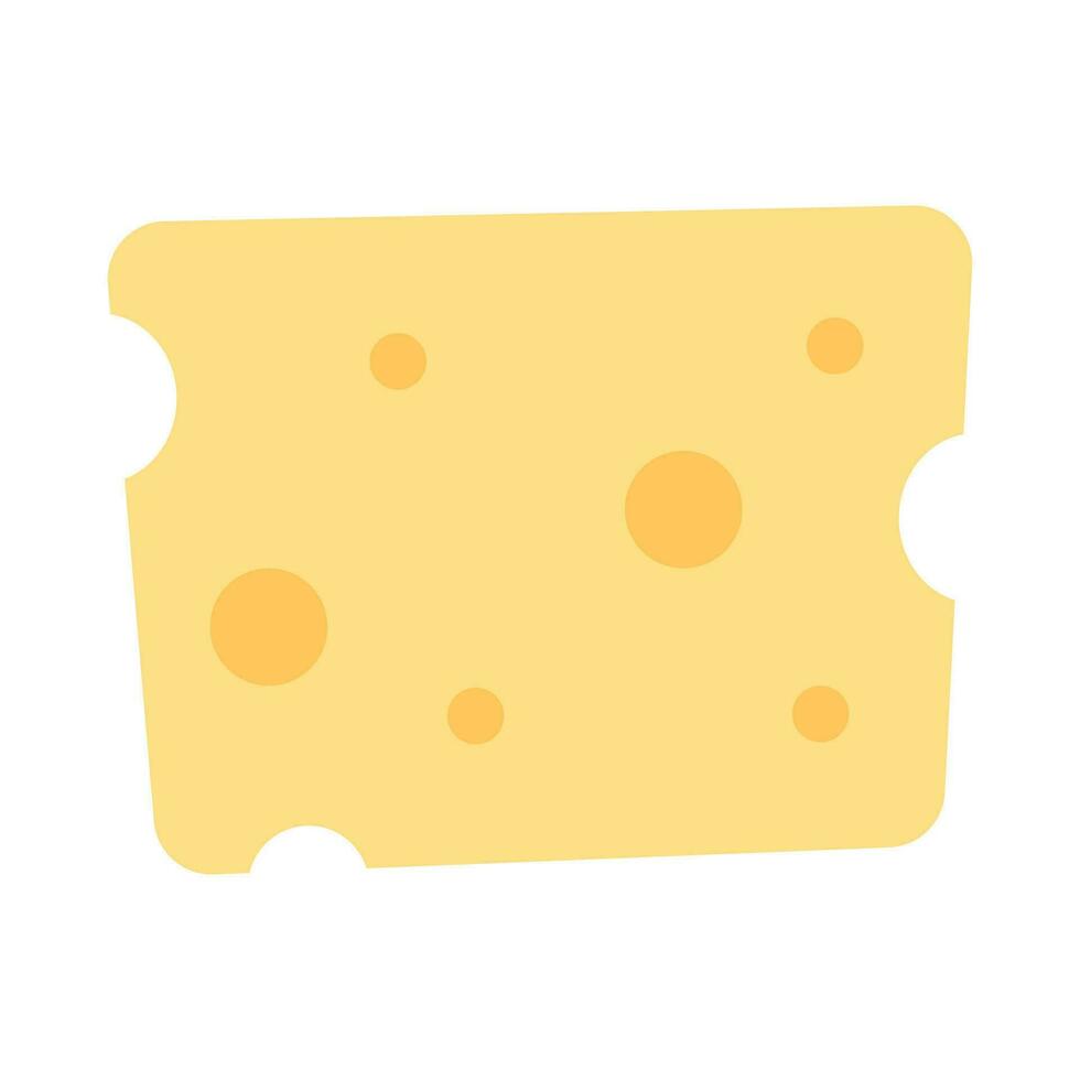 vetor fatias do queijo gráfico ilustração