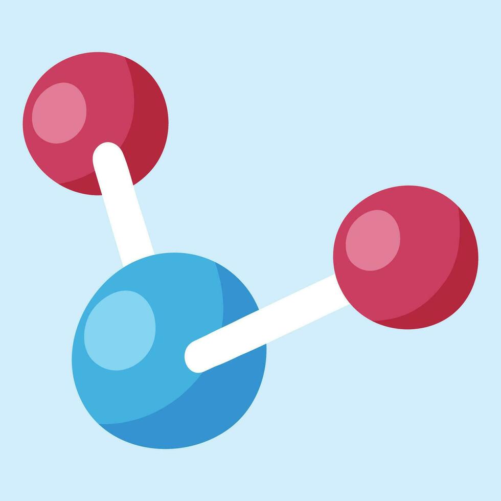 vetor evolução molécula ícone desenho animado ilustração do evolução molécula vetor ícone para rede
