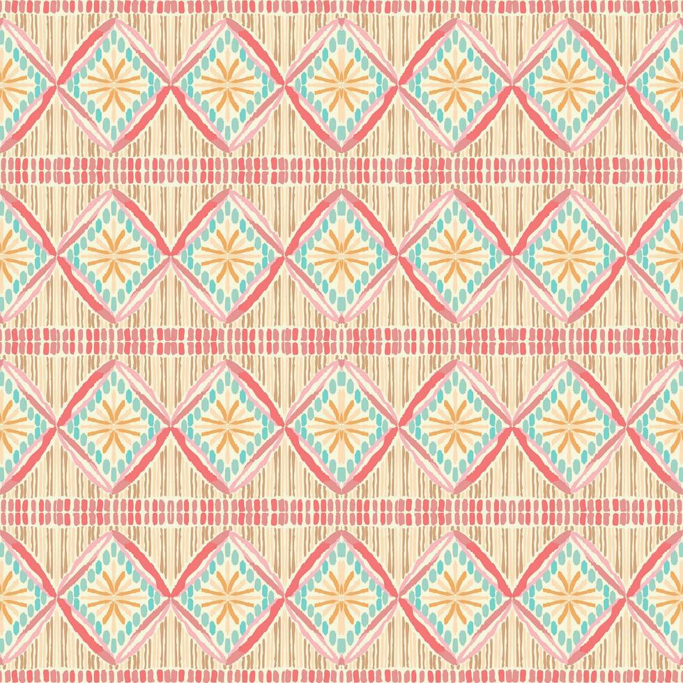 ikat floral paisley bordado em Preto background.geometric étnico oriental padronizar tradicional.asteca estilo abstrato vetor ilustração.design para textura,tecido,vestuário,embrulho,decoração,tapete.