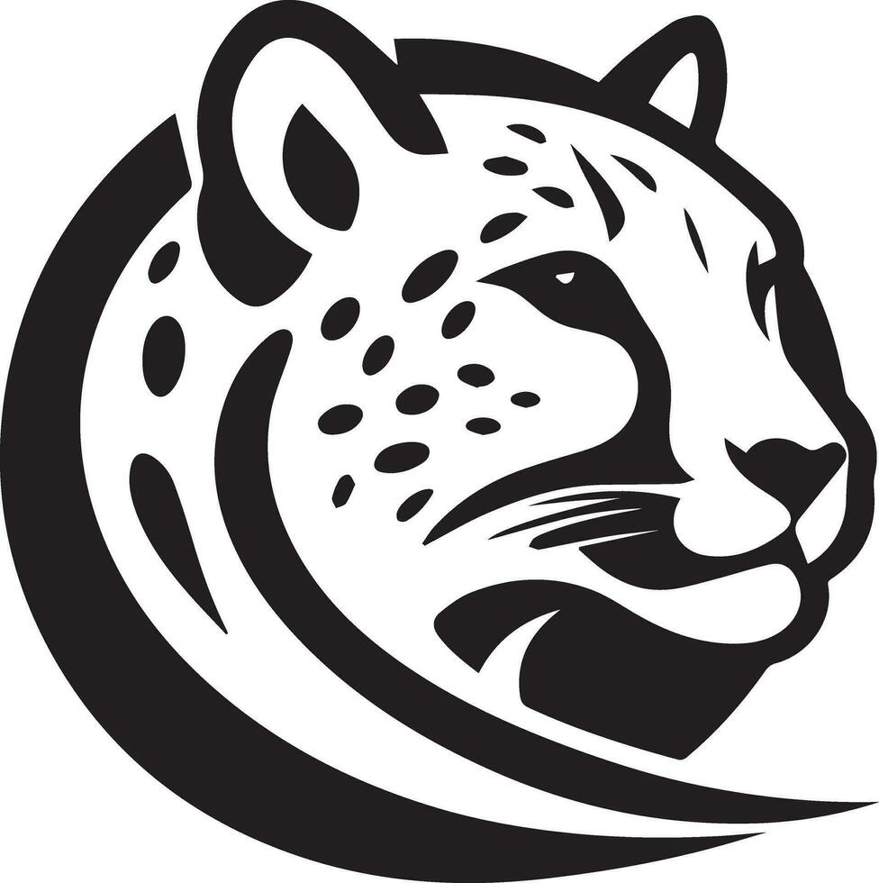 guepardo logotipo conceito vetor ilustração 15