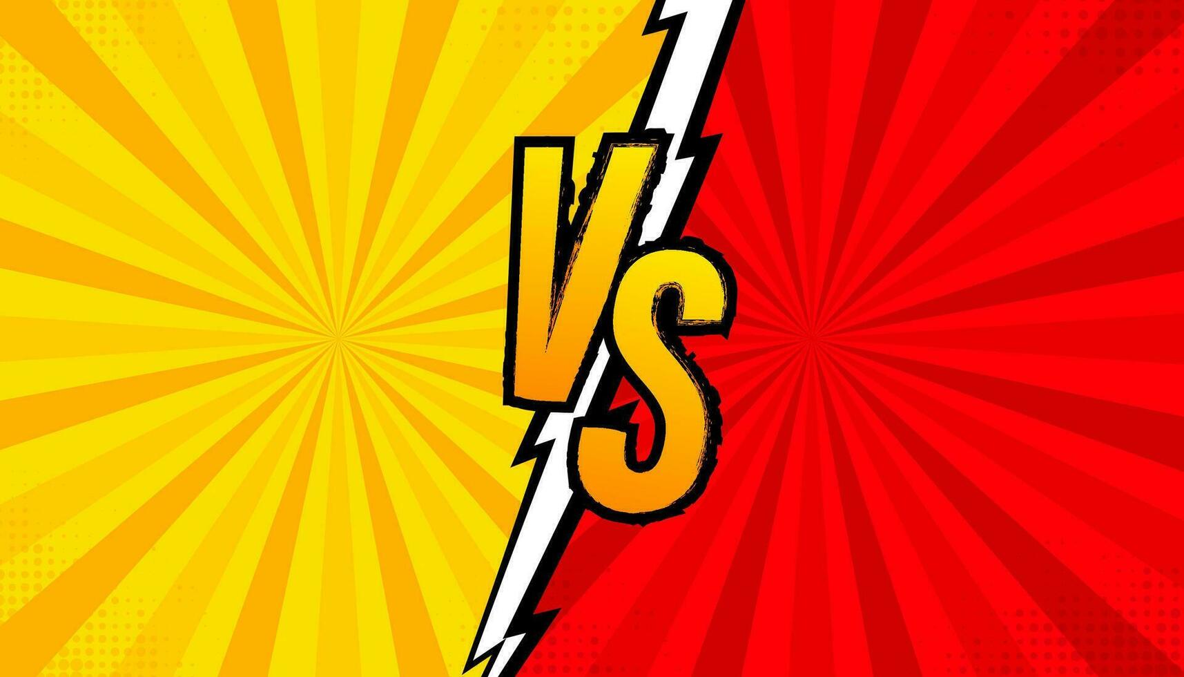 versus logotipo vs cartas para Esportes e luta concorrência. batalha vs Combine vetor
