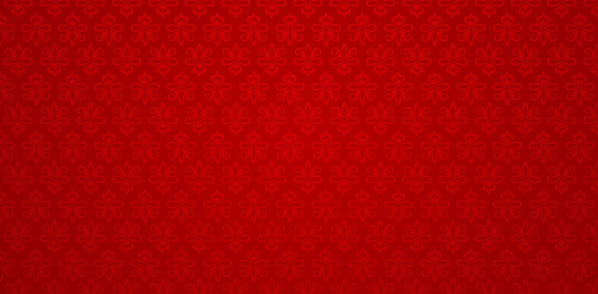 vermelho fundos com uma perfeitamente estampado ornamental minimalista Projeto para elegante têxtil, livros capas, digital interfaces, impressões Projeto modelos materiais, Casamento convites, seda telas vetor