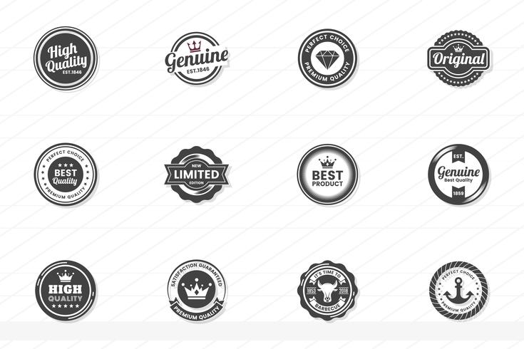 Vintage Retro Vector Logo para banner