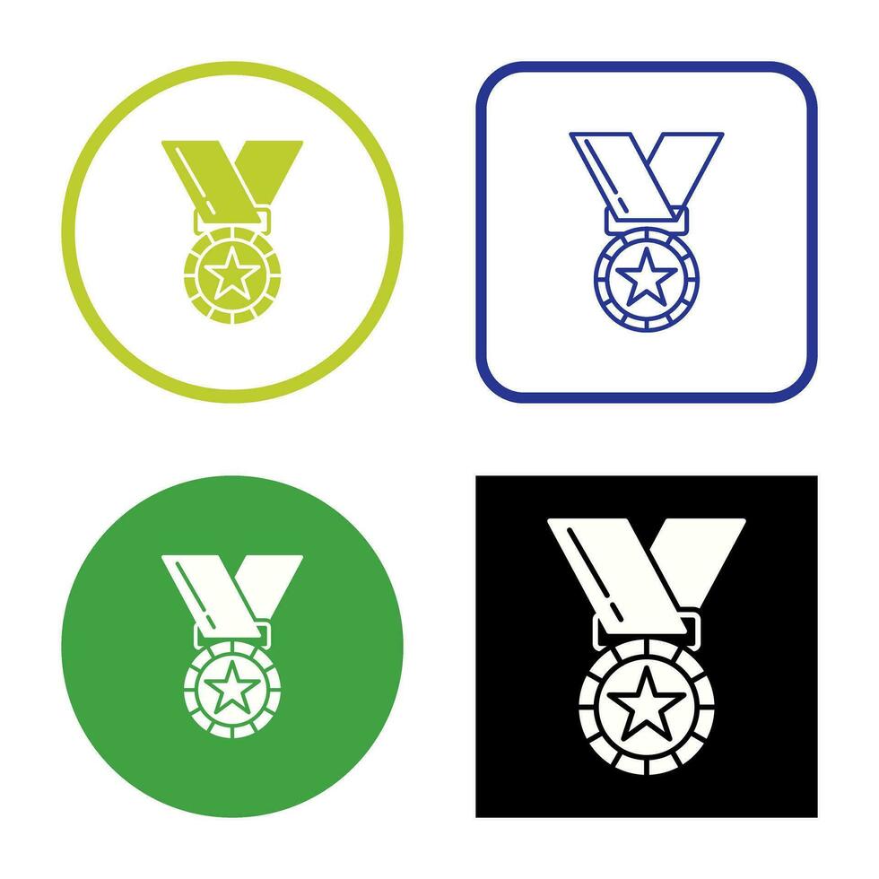 ícone de vetor de medalha