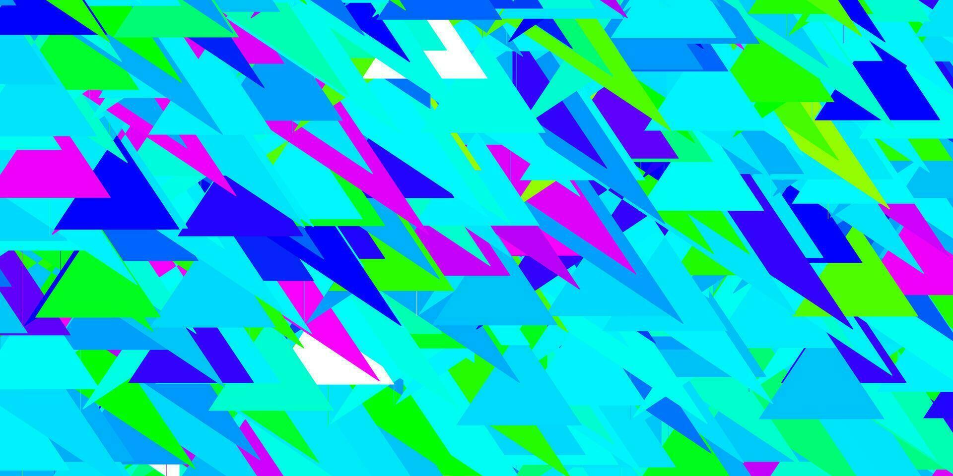 fundo vector azul e verde claro com triângulos.