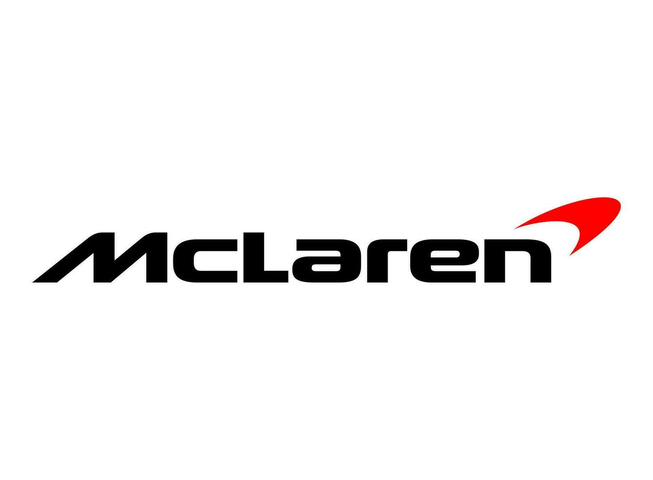 mclaren carro logotipo vetor ilustração