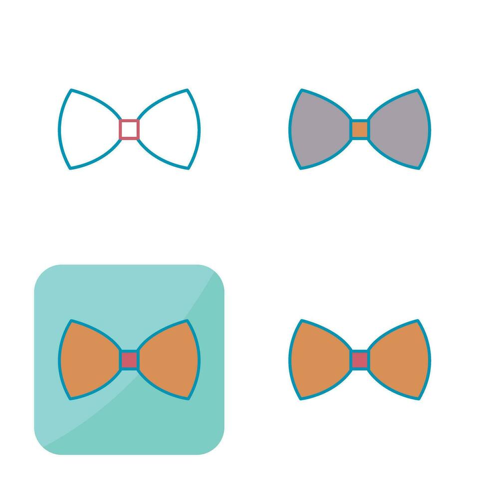 ícone de vetor de gravata borboleta