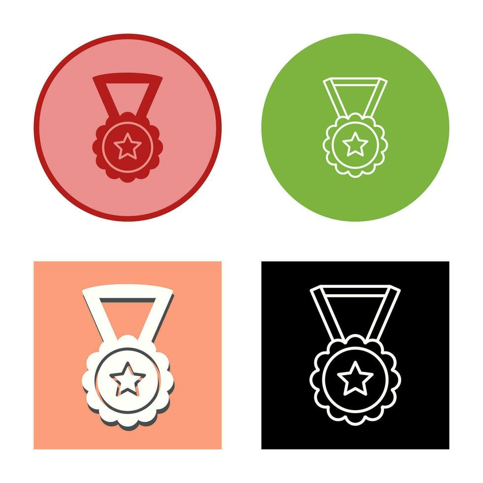 ícone de vetor de medalha