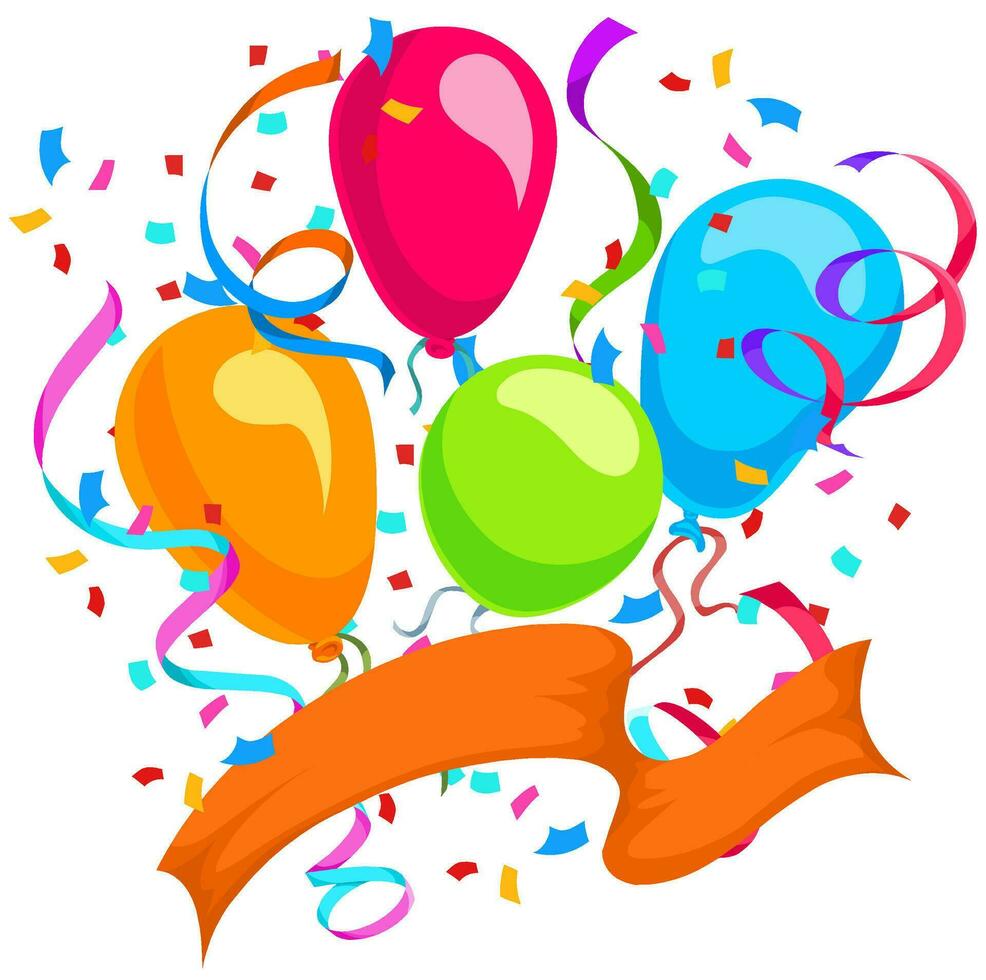 feliz aniversário clipart vetor