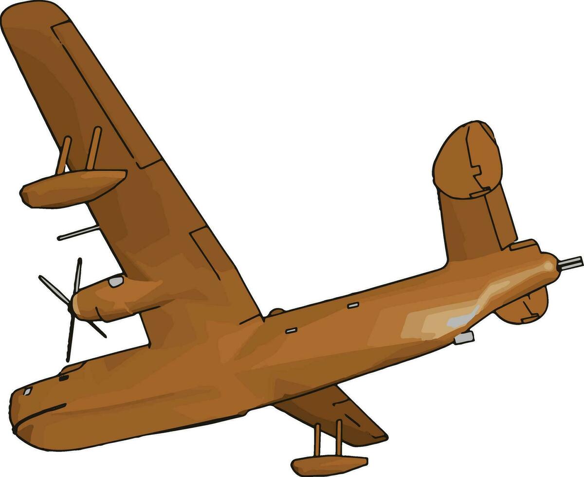uma Utilitário aeronave avião e Está vários usa vetor ou cor ilustração
