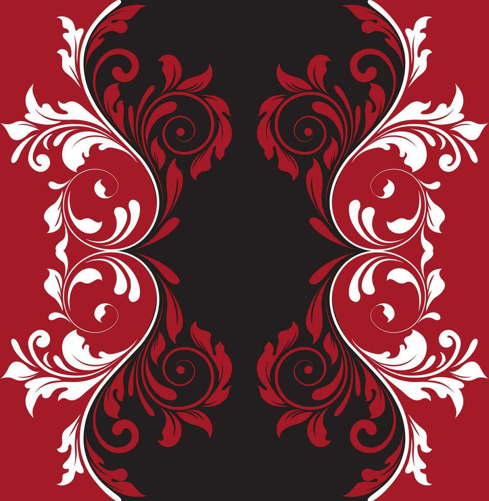 vintage fundo com ornamentado elegante abstrato floral Projeto vetor