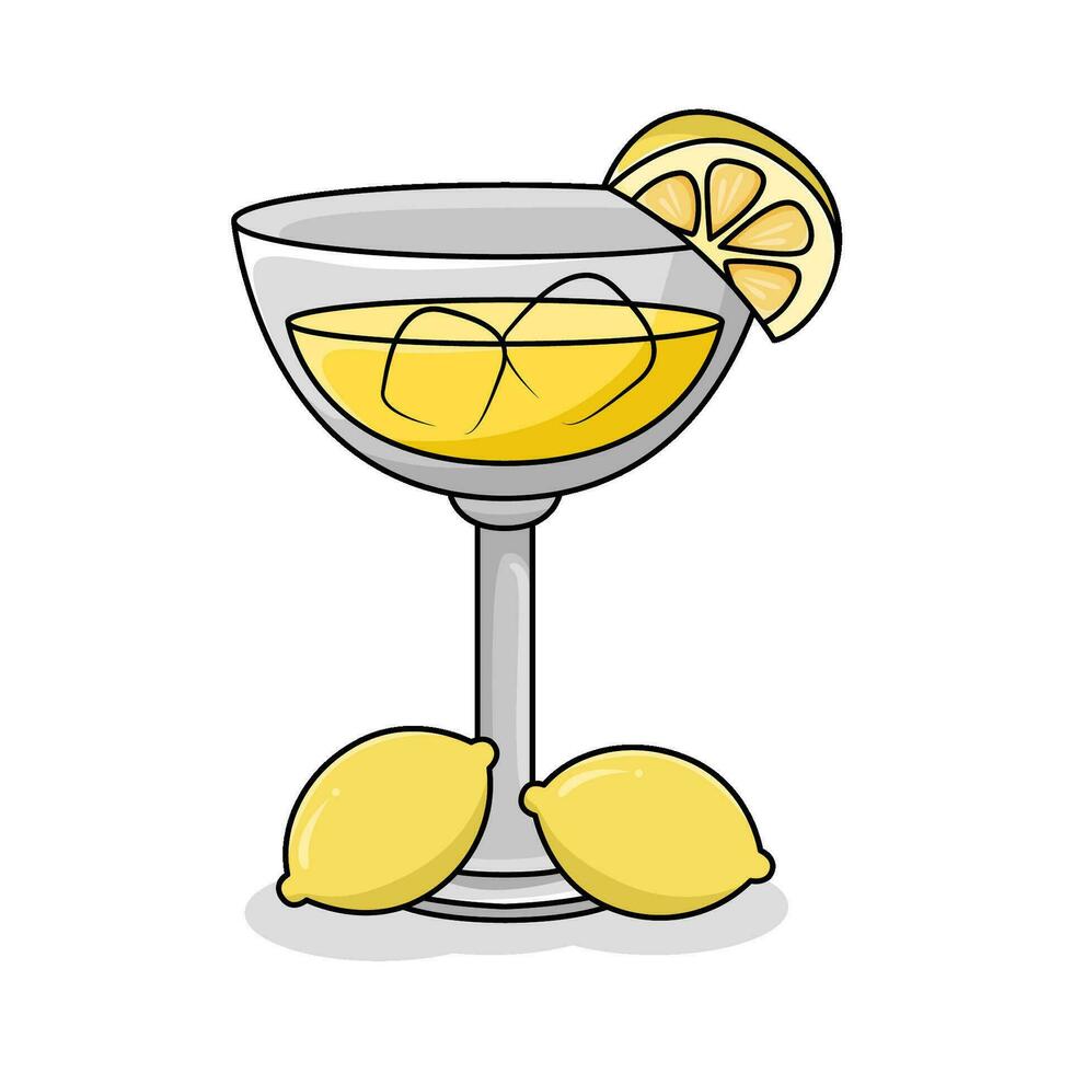 limão beber ilustração vetor