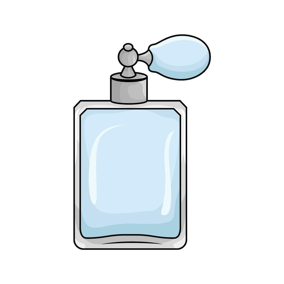 perfume garrafa spray ilustração vetor