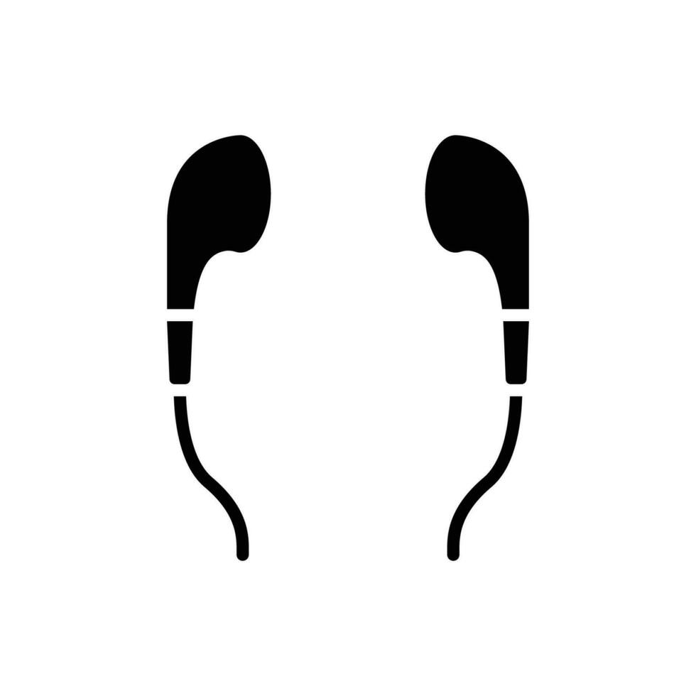 fones de ouvido ícone Projeto vetor