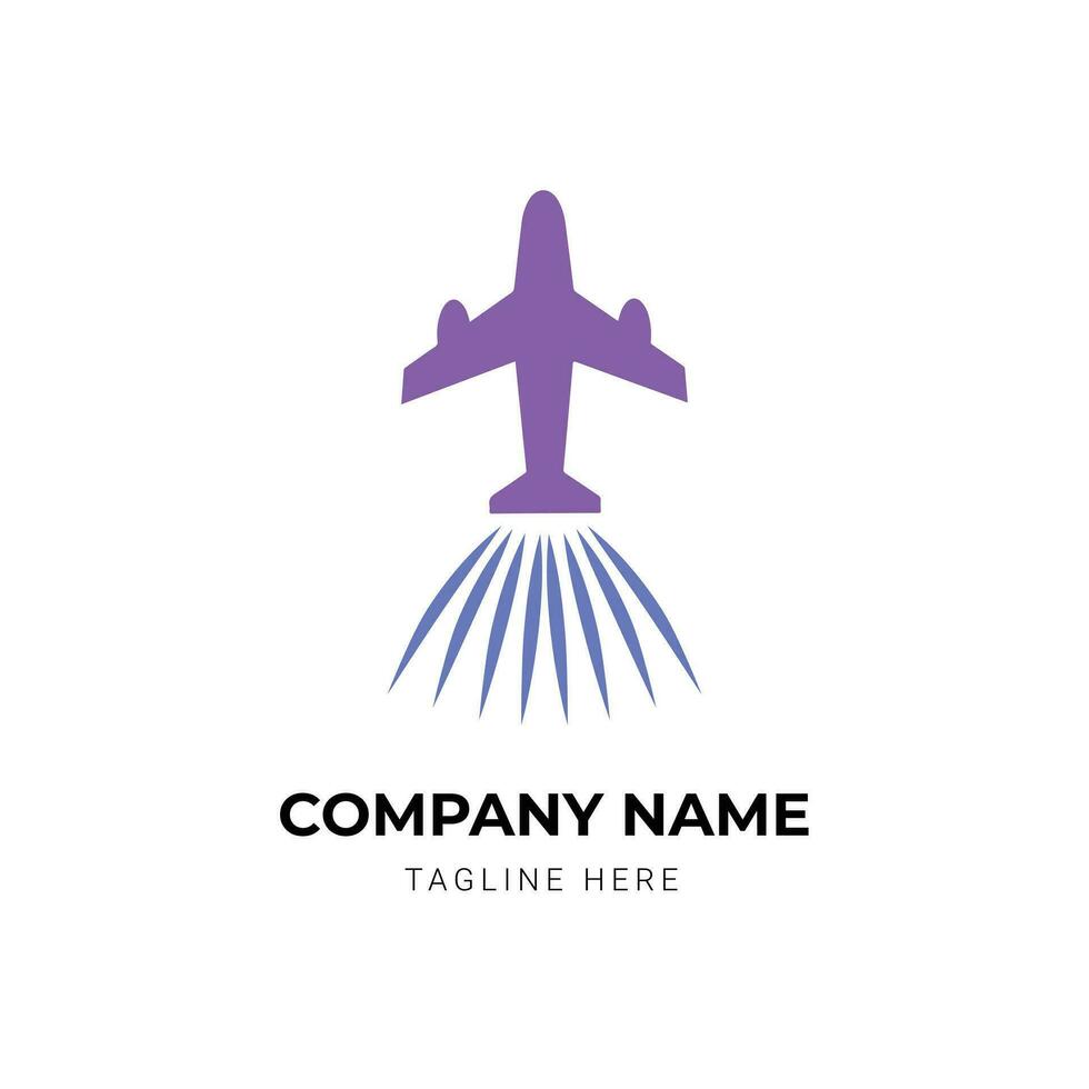 criativo viagem agência logotipo Projeto modelo vetor