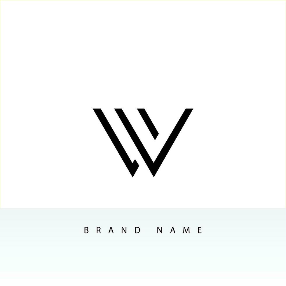 c, ww carta logotipo Projeto com criativo moderno na moda tipografia vetor