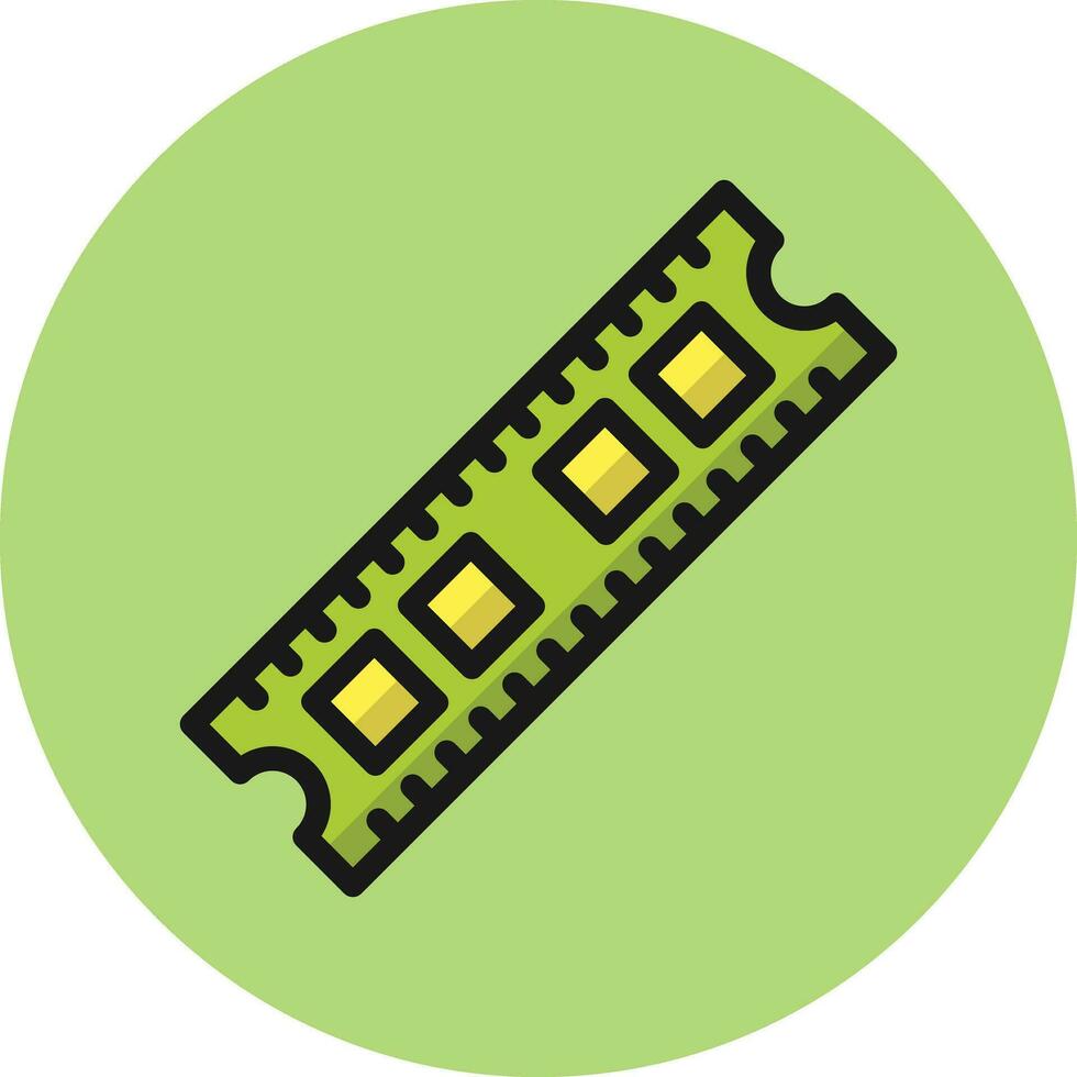 ilustração de design de ícone de vetor de ram