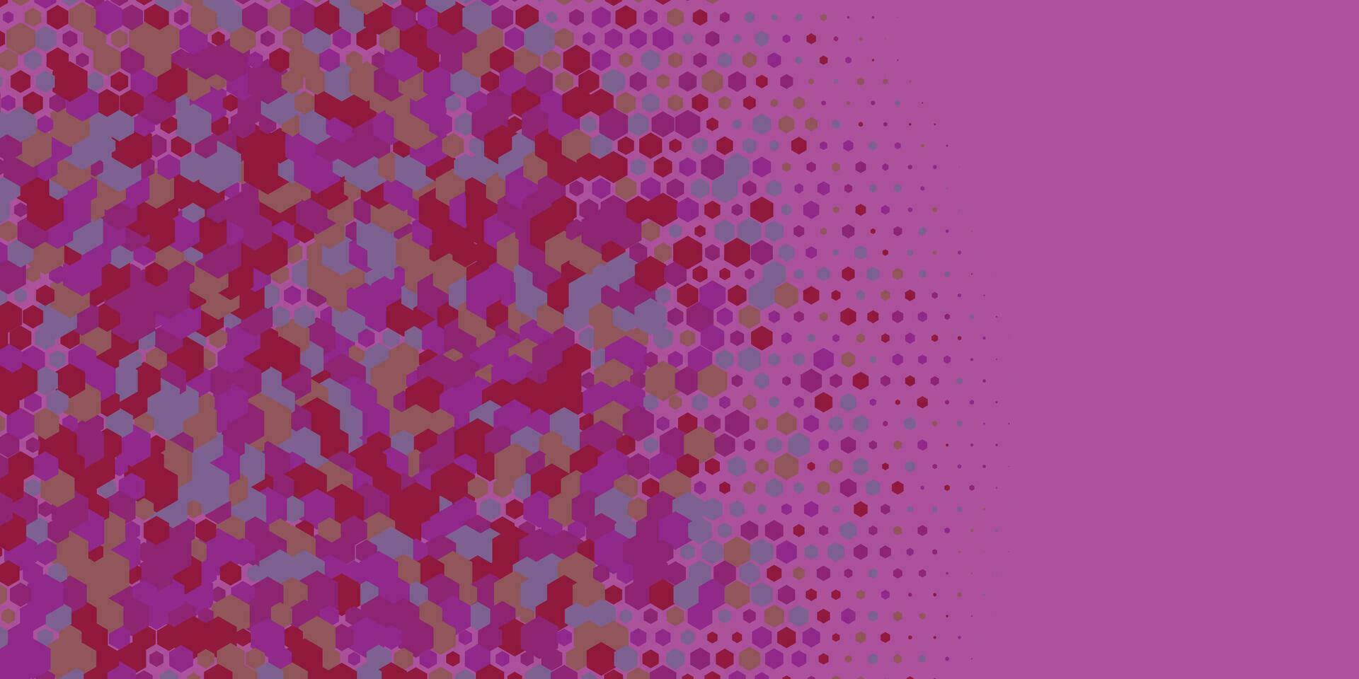geométrico abstrato hexágono multi cor fundo vetor