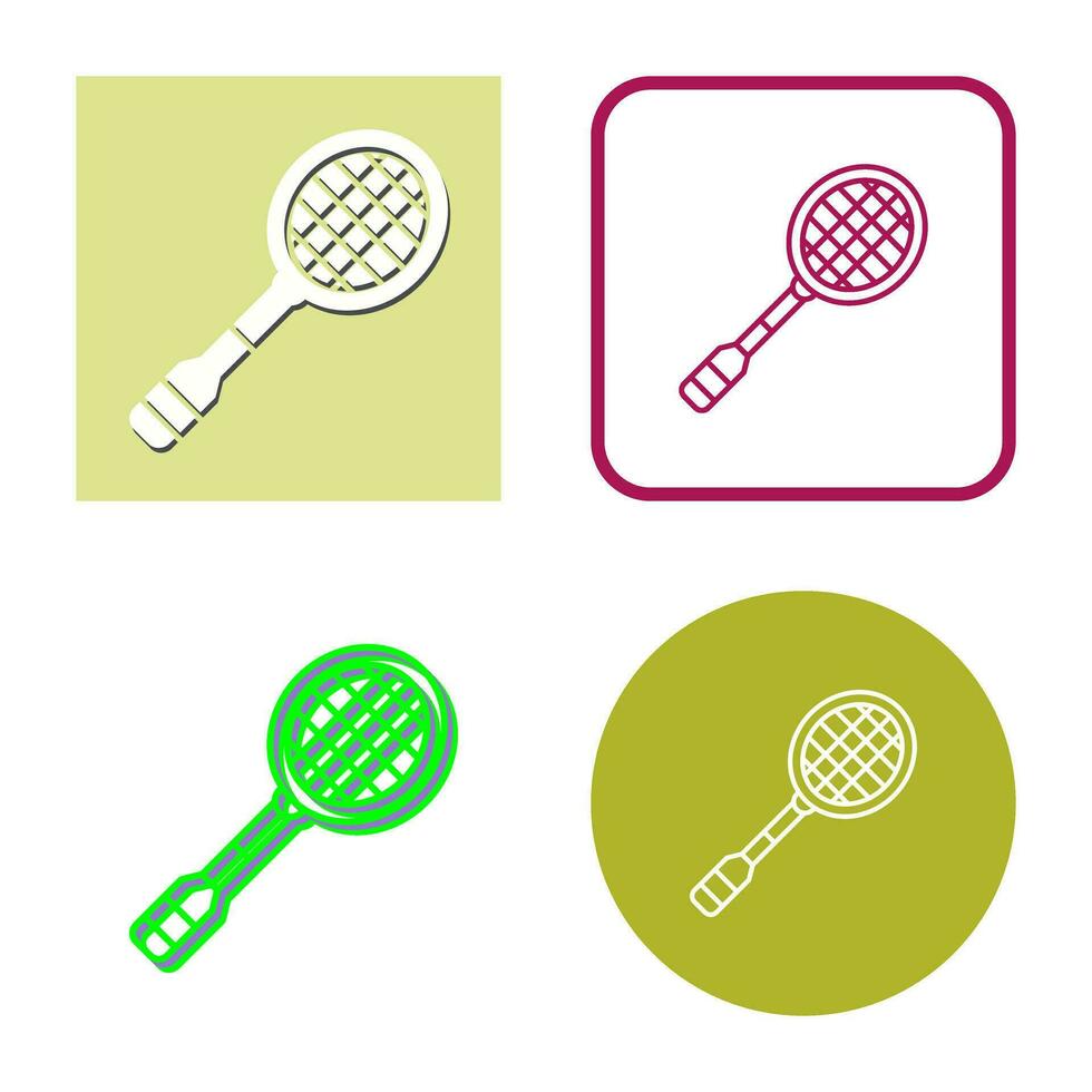 ícone de vetor de raquete