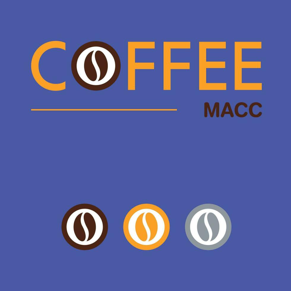 café logotipo Projeto eps e livre vetor ilustrador.