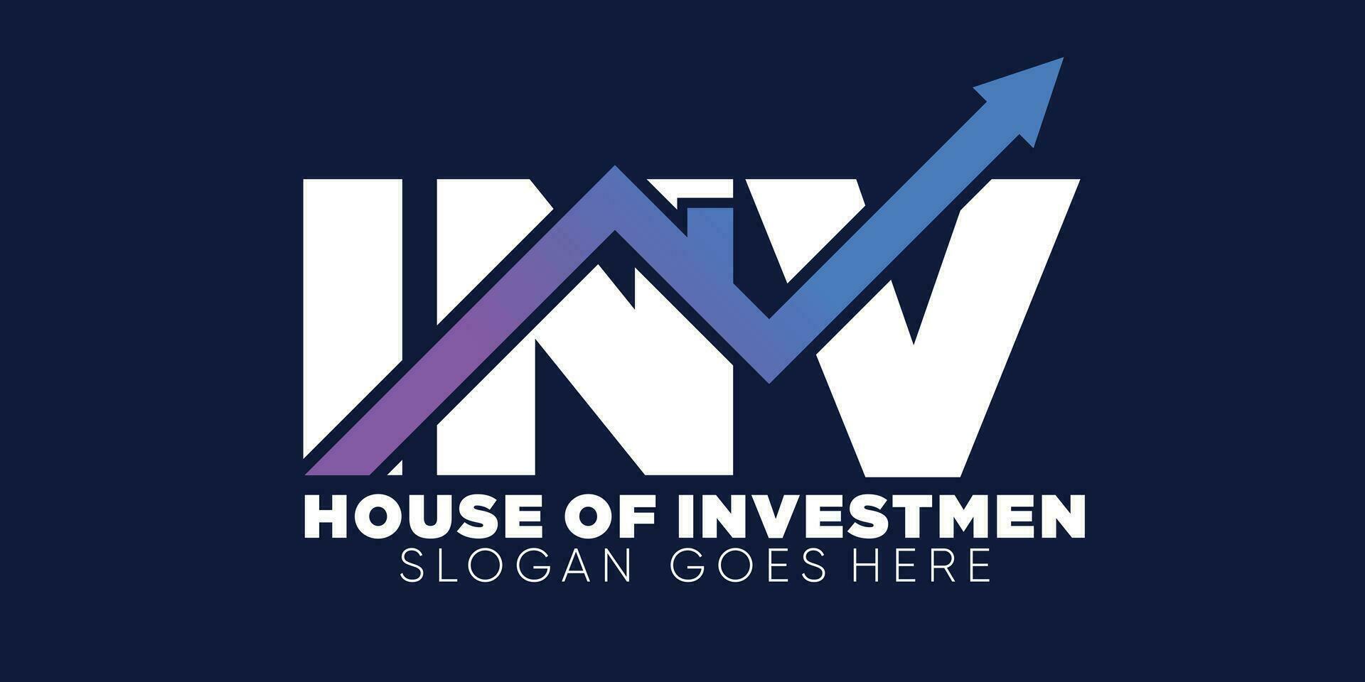 casa do investimento logotipo com criativo Projeto elemento vetor