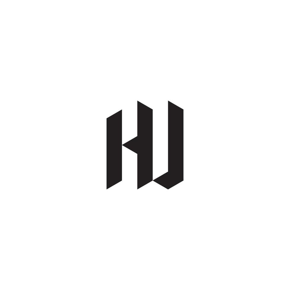hu geométrico e futurista conceito Alto qualidade logotipo Projeto vetor