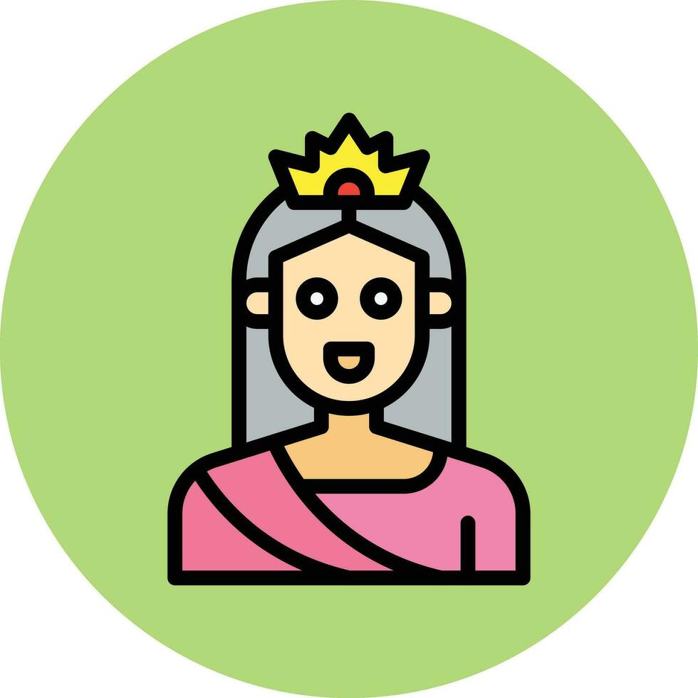 rainha vetor ícone Projeto ilustração