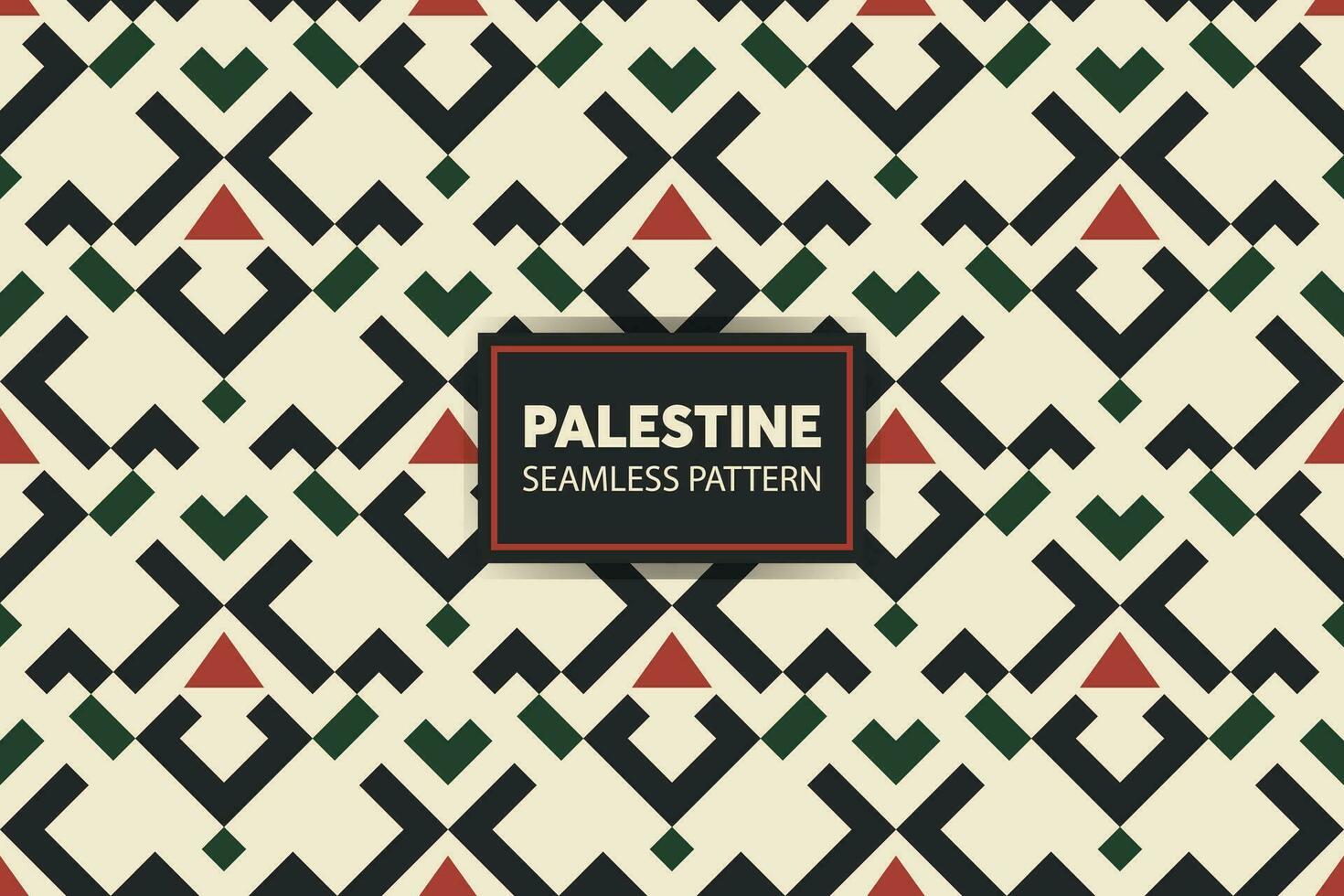 simples palestino bordado padronizar fundo. ótimo para apresentações e slides. vetor arquivo.