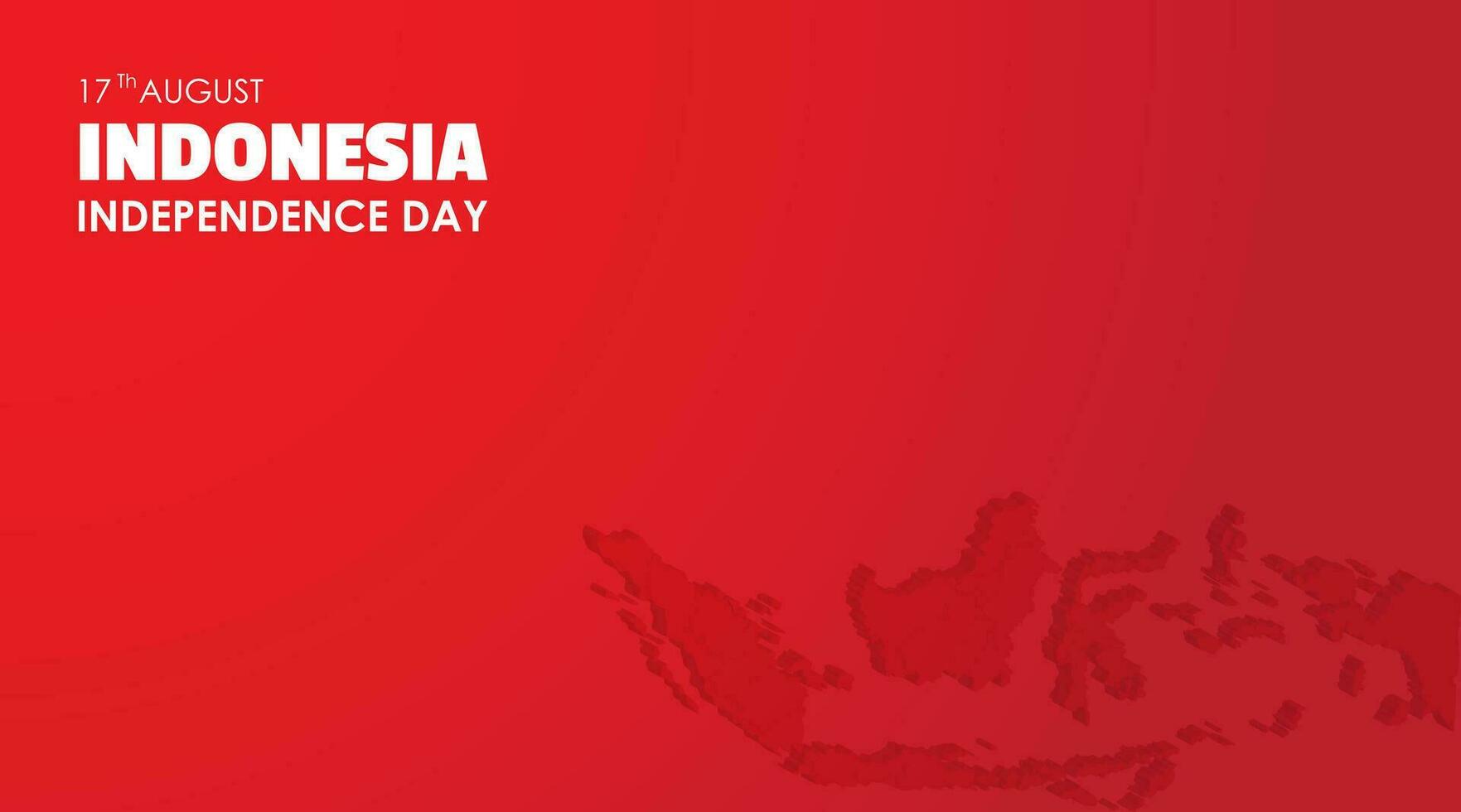 a comemorar indonésio independência dia cópia de colar fundo vetor