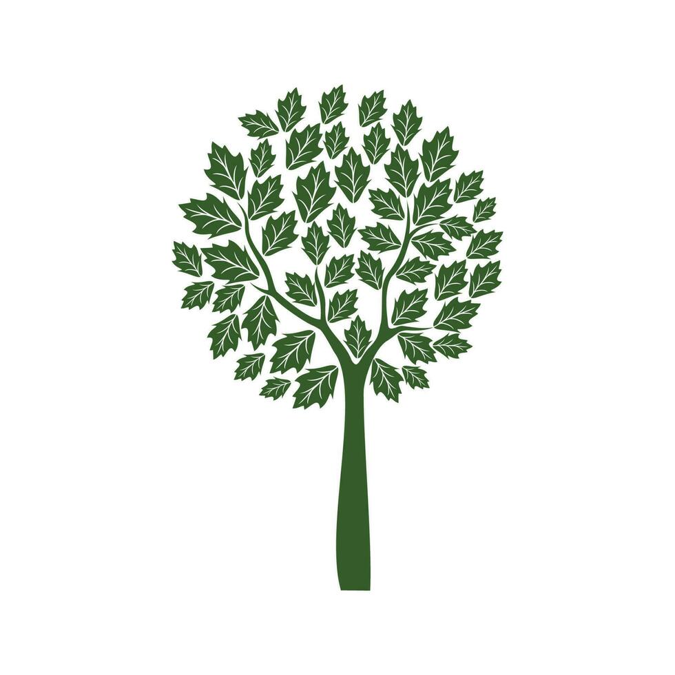 árvore vida logotipo Projeto vetor. ir verde logotipo modelo ícone vetor