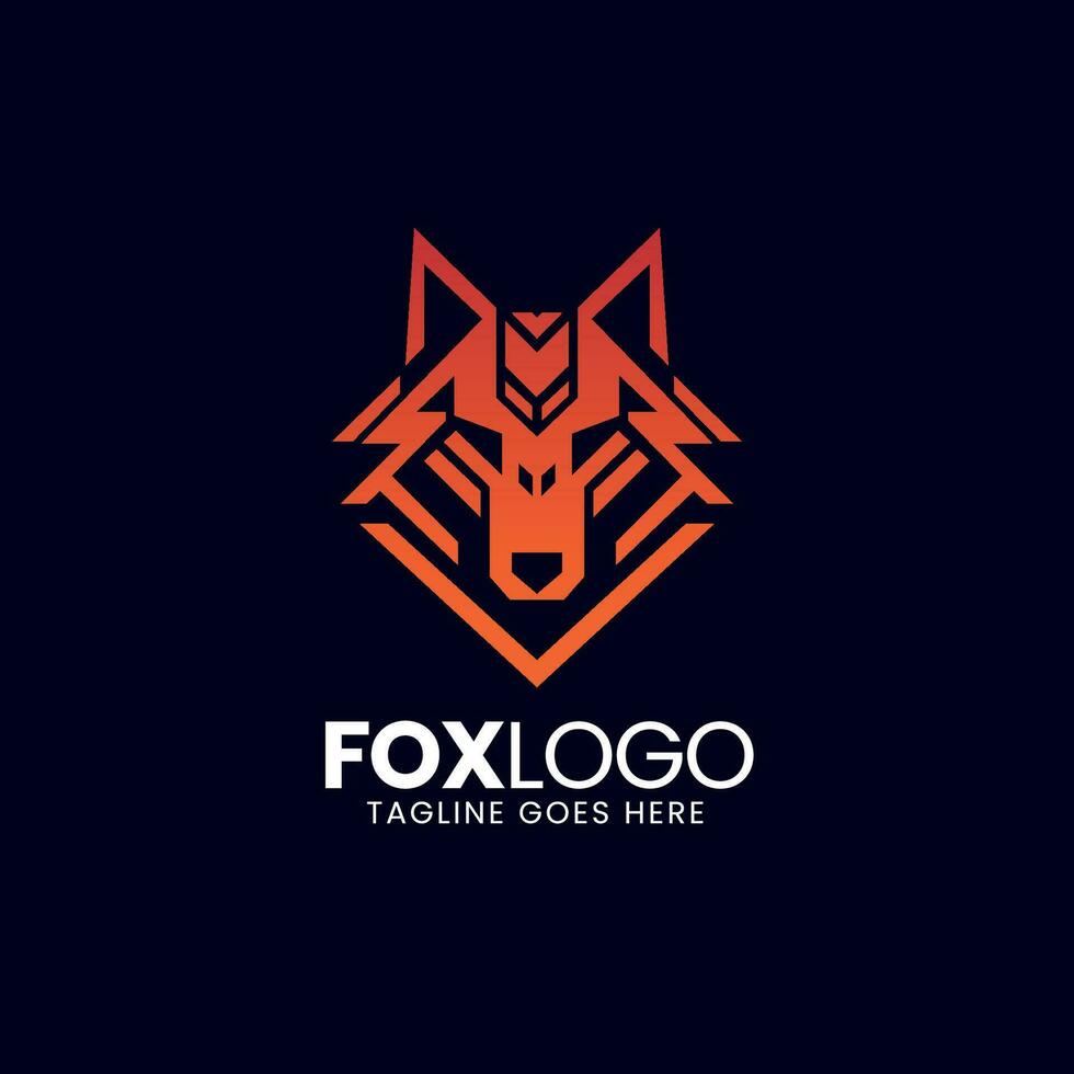 Lobo logotipo Projeto vetor, Lobos cabeça logotipo Projeto modelo para uma jogos logotipo vetor
