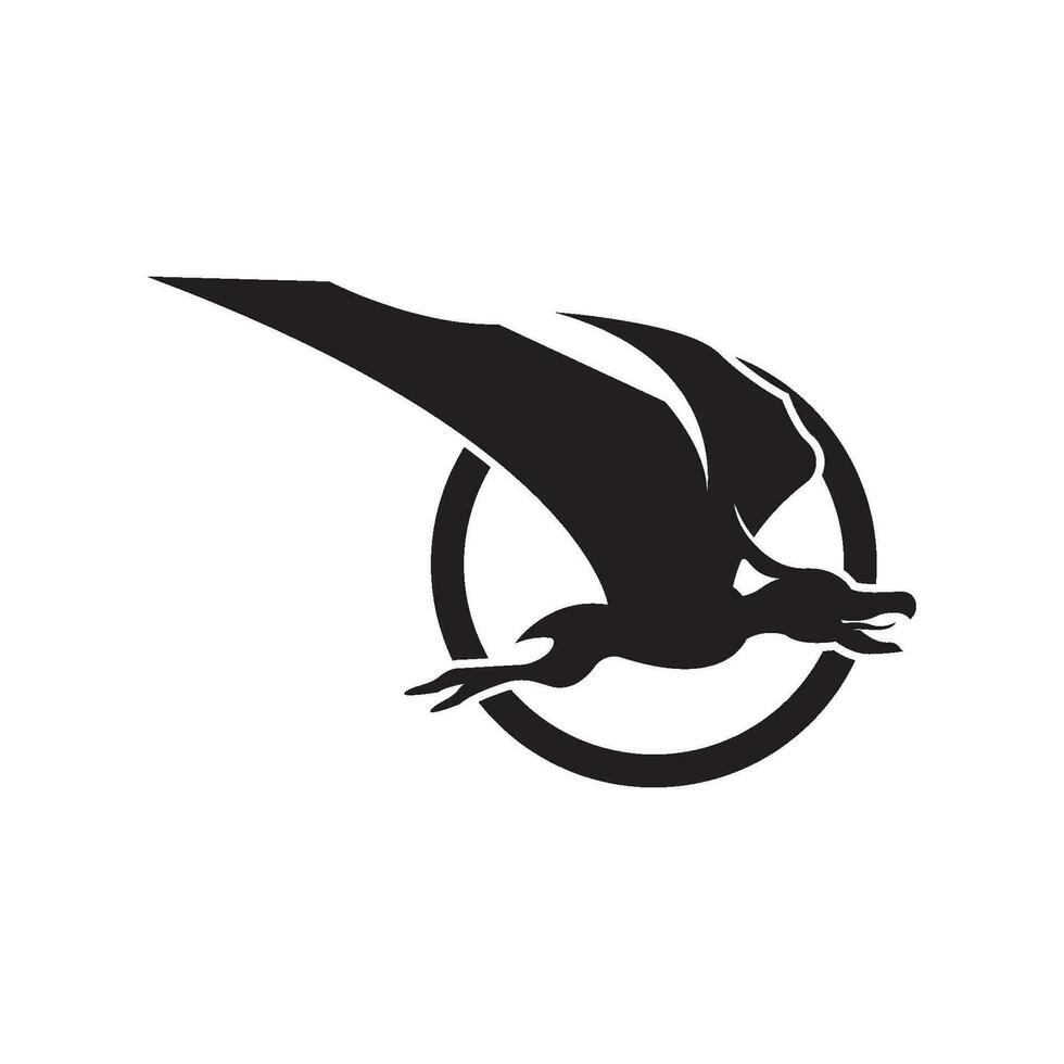 poderoso t-rex logotipo, jurássico período conceito ícone ilustração Projeto vetor