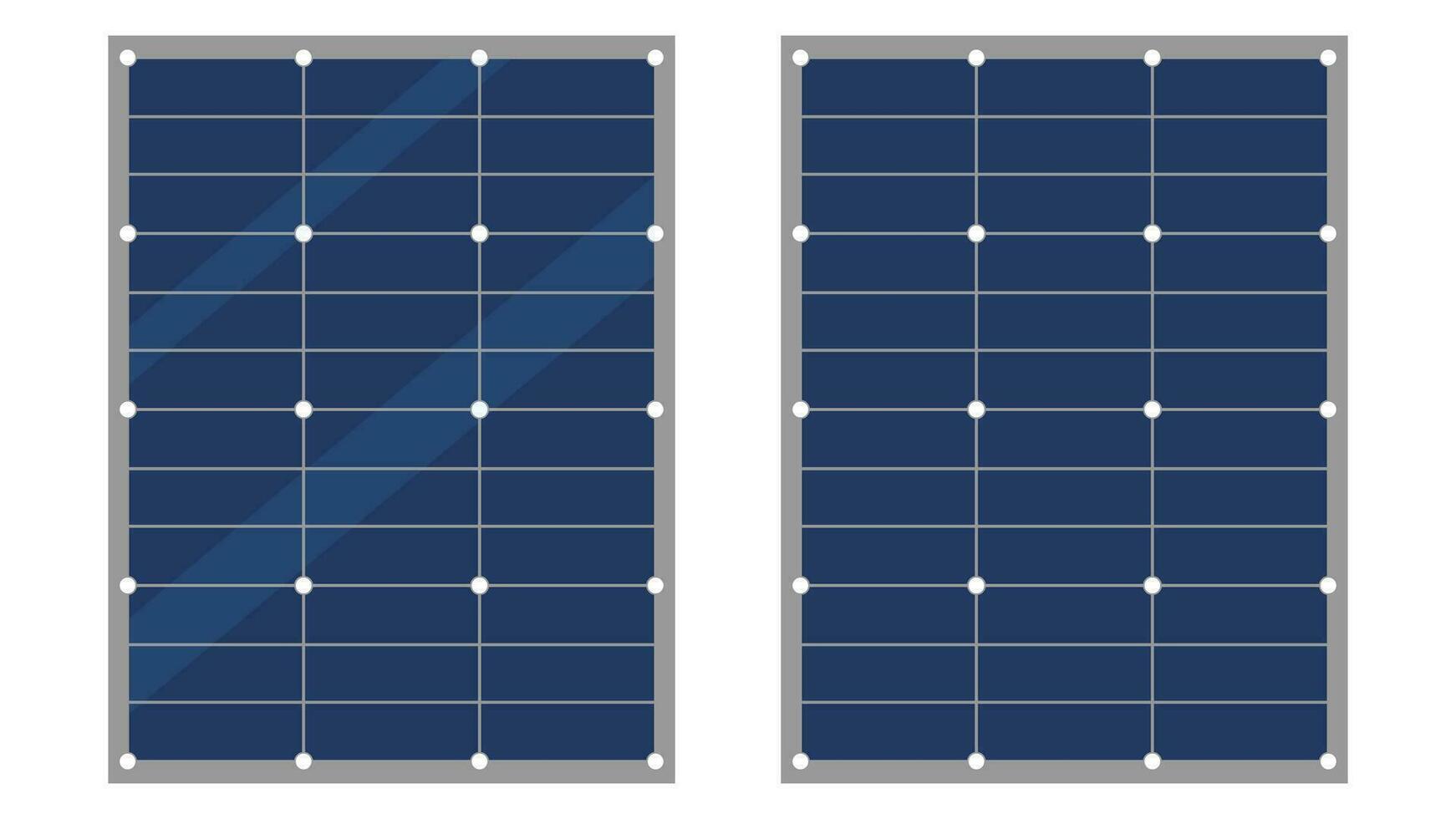 solar painéis vetor. solar painel placa. solar painel ícone vetor Projeto isolado. solar energia painéis Projeto conceptual.