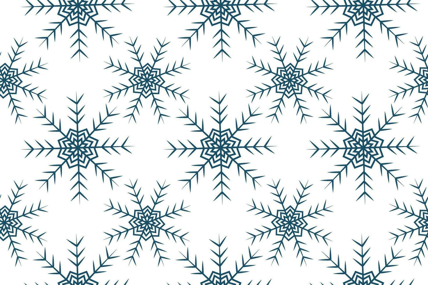 desatado padronizar do figurado flocos de neve dentro na moda azul. Projeto para Natal ou Novo ano pano de fundo vetor